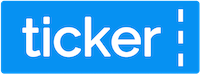 ticker news logo
